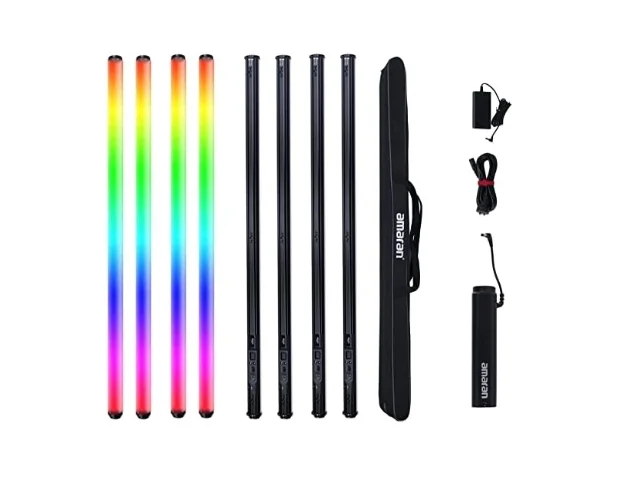 아마란 T4C RGB LED 튜브 라이트 4구 SET