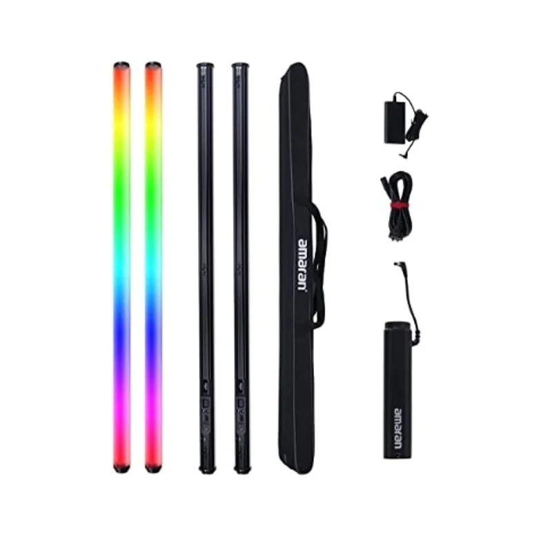 아마란 T4C RGB LED 튜브 라이트 2구 SET