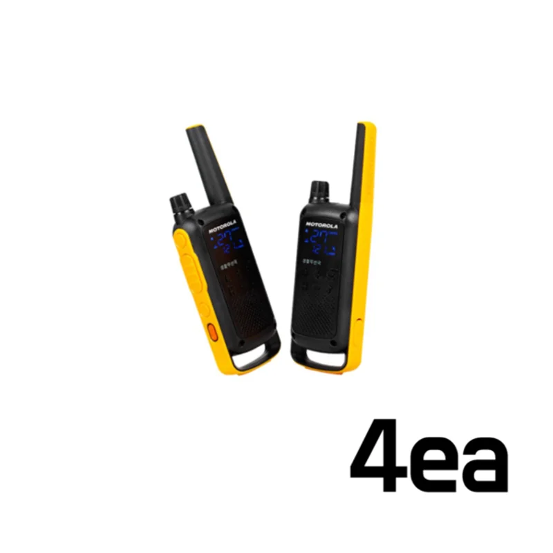 모토로라 T82EX 무전기 4ea SET