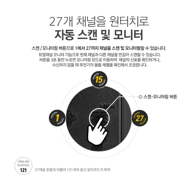 모토로라 T82EX 무전기 4ea SET