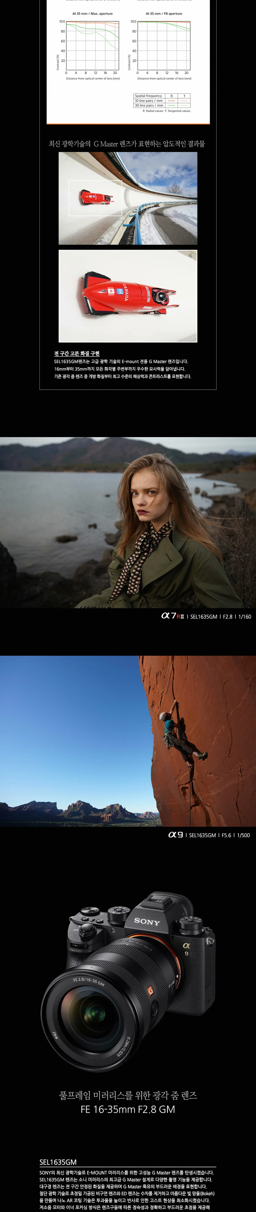 소니 줌렌즈 F2.8 16-35mm