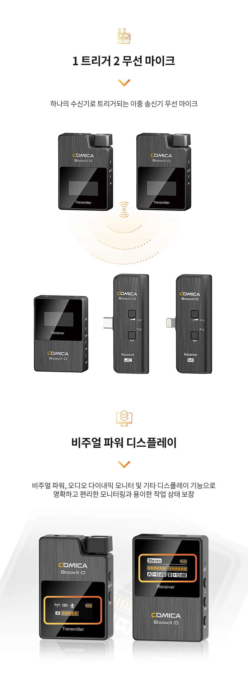 코미카 무선마이크